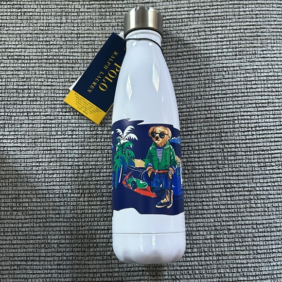 Ralph Lauren Polo Bear Reusable Water Bottle - Picture 2 of 3